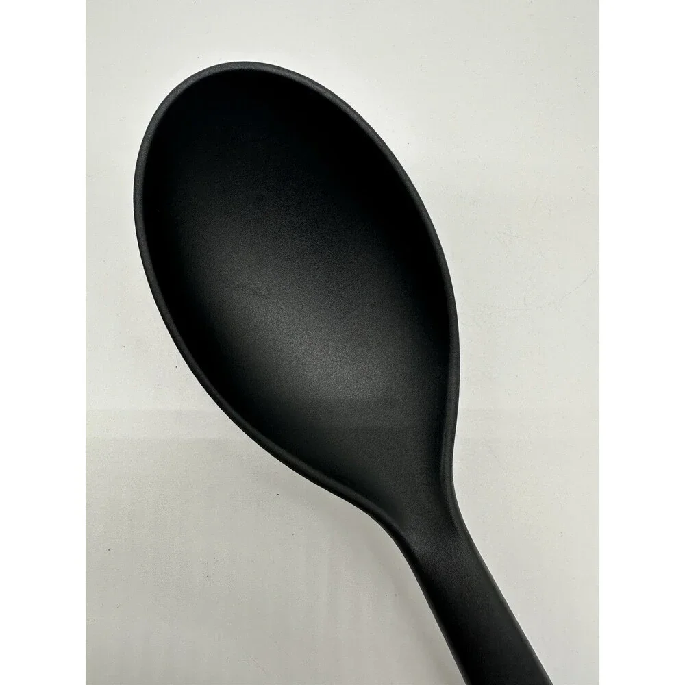 Ninja 4 Piece Cooking Utensil Set Black Spatula Spoon Slotted Spoon Pasta Fork